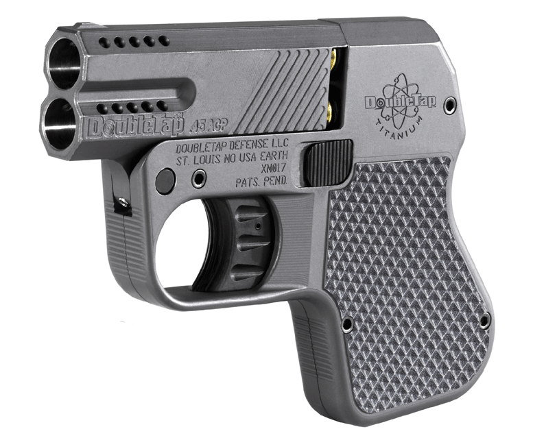 Doubletap The Worlds Smallest And Lightest 45 Acp Concealed Carry Pistol 4729